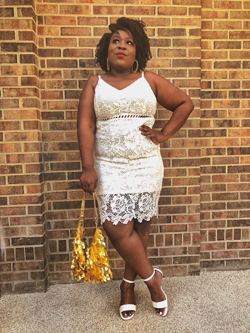 forever 21 plus size white dress