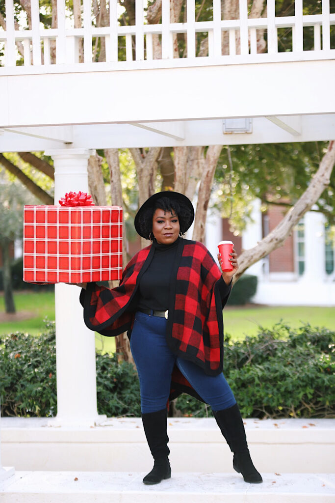 plus size christmas outfit